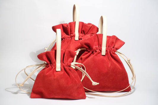 3way pig suede bag (S.M.L)