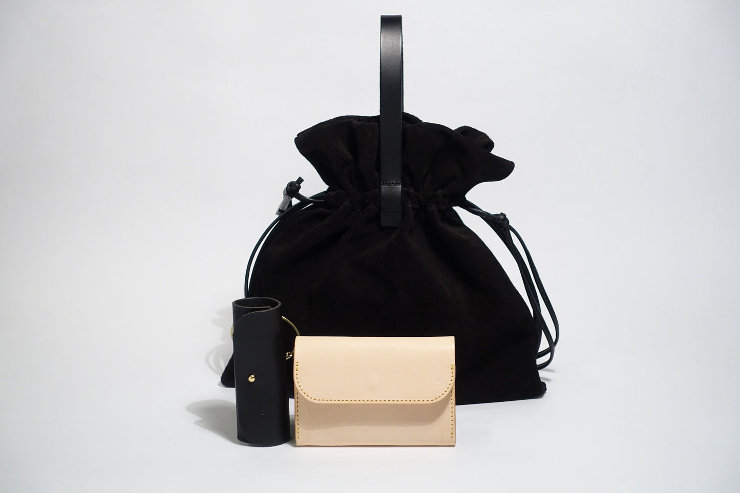 3way pig suede bag (S.M.L)