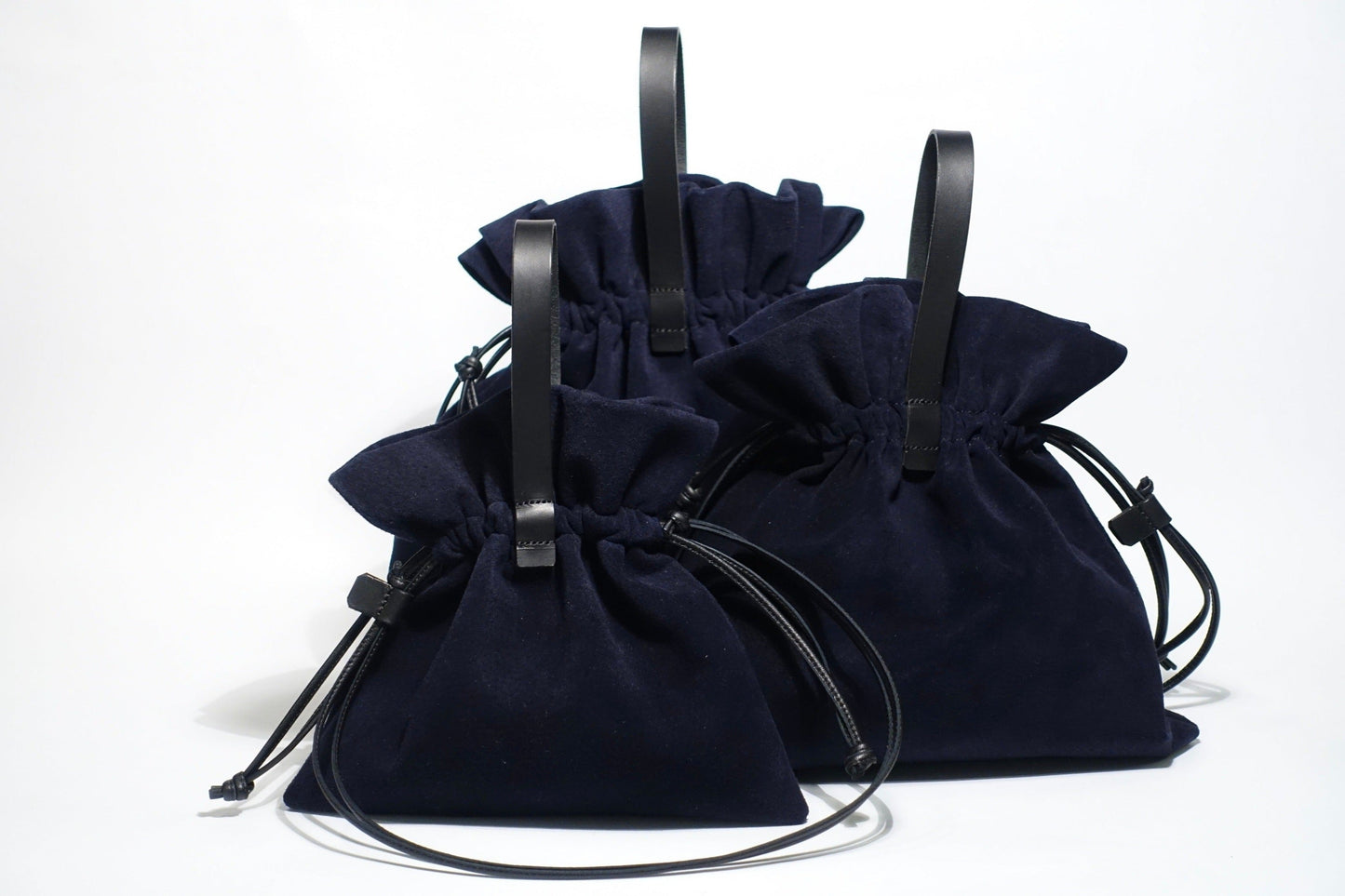 3way pig suede bag (S.M.L)