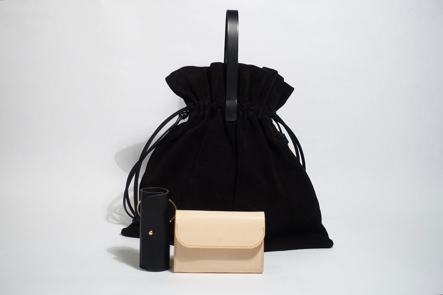 3way pig suede bag (S.M.L)